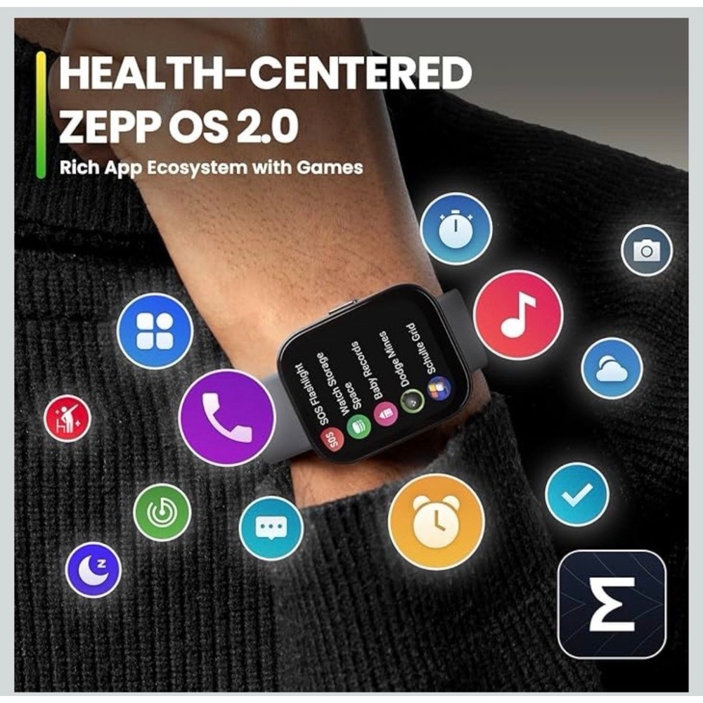 New Amazfit Bip 5 Smart Watch – 46mm GPS, Bluetooth Calling & 10-Day Battery - Picture 5 of 8